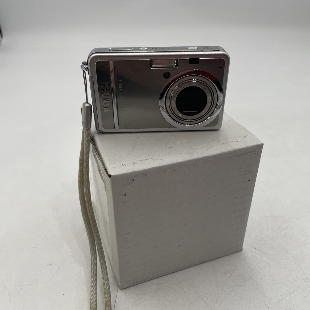 Pentax Optio S12 12MP Digital Camera 6x Zoom+New Battery-TESTED